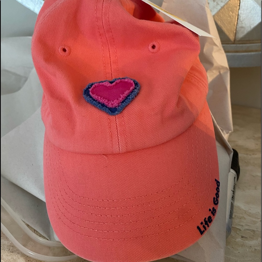 NWT-life is good baseball hat-womens